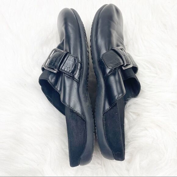 Vionic Marta Buckle Vegan Leather Slip-On Clog - Picture 4 of 7